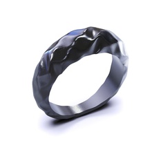 pulido anillo de textura todos los tamaños la joyería gem lujo brillante moda precioso electricidad oro equipo diamante plata tensión dialéctica compromiso anillos 3d print model - Mito3D