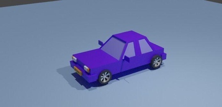 poli carro 3dmodelling render ciclos luxo corrida Espirrar pobre jogos brinquedos 3d print model - Mito3D