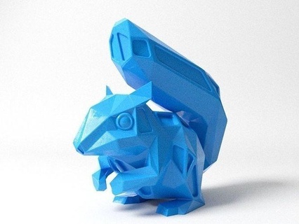 çokgen sincap hayvan hayvanlar Şirin vahşi Evcil Hayvan Çiftlik düşük poli fdm sla dlp Yazdır yazıcı minyatür oyuncak oyuncaklar Sanat heykeller 3d print model - Mito3D