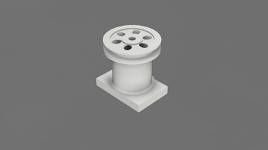 polygraphische Vakuum-Düse die polygraphischen Düse Vakuum drucken Industrie professional Grafik hobby diy hobby-Heimwerker mechanisch ist Teile mechanische 3d print model - Mito3D