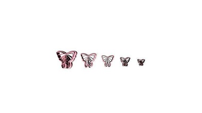 polymère argile cutters papillon coupeurs coupeur mouche animal mode boucles d'oreilles insecte nature 3d print model - Mito3D