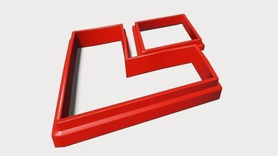 polimerico argilla cutter orecchini design simbolo astratto geometrico forma cuore taglierina stampabile 3d stampa moda 3d print model - Mito3D