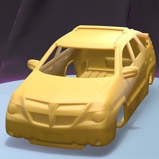 Pontiac Aztek 2005 yazdırılabilir araba vücut yuva ölçülü Tamiya rc miniz kontrol tarayıcı Ninco Kyosho scx eksenel oyunlar oyuncaklar oyun Aksesuarlar 3d print model - Mito3D