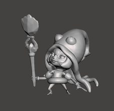 pool party lulu 3d model league legends wild rift lol games toys 3d print model - Mito3D