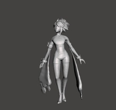 pool party taliyah 3d model league of legends wild rift lol games toys 3d print model - Mito3D
