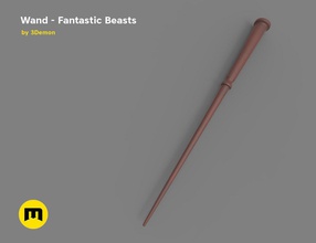 porpentina goldstein - wand fantastic beasts cosplay costume halloween harry potter magic prop hulka gift birthday christmas porpetina simplicity wood games toys game accessories 3d print model - Mito3D