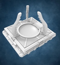 portal 3d impresión modelo 3dprint juego guerra astronave faro martillo necromunda ciencia fi galaxias stl fdm resina terreno paisaje juegos juguetes tablero 3d print model - Mito3D