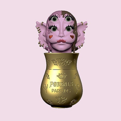 portails parfums mélanie martinez parfum réplique cry baby bébé masque ventilateur art cosplay maison décor 3d print model - Mito3D