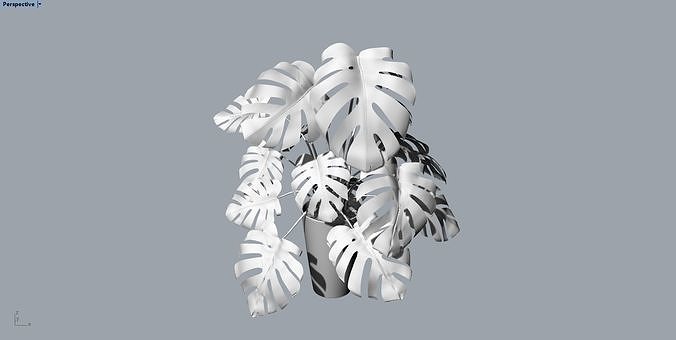 in vaso impianti animale personaggi gioco stampabile scultura decorativo goblin mago maglia elettronico retrò Natale inverno tradizionale natura foglia ornato disgiunto scienza ingegneria 3D print model - Mito3D