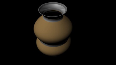 vaso in ceramica hobby-fai da te la il fiore decorazione di archiviazione artchallenge hobby fai altri fiori 3d print model - Mito3D