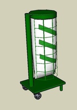 poubelle laboratório Lixo lixo fábrica cesta Ciência 3d print model - Mito3D