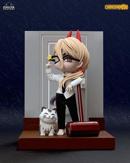 power chuyafactory art anime female power chainsawman cute character chainsaw man games toys games toys  3d print model - Mito3D