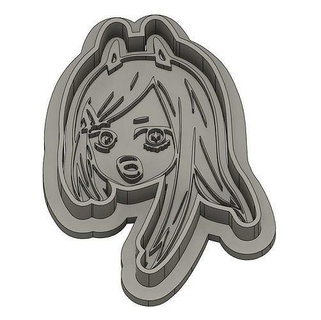 power - cookie cutter cokkiecutter chainsawman chainsaw man girl biscuit stamp kitchen cake household house dining 3d print model - Mito3D