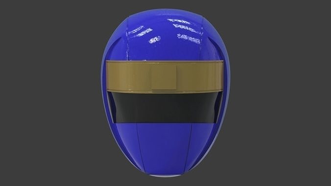 power ranger alien blue helmet cosplay halloween anime comic superman super sentai kamen rider toys game games cartoon 3D print model - Mito3D