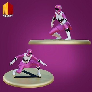 energia ranger perso galassia rosa figurina vigore cosplay replica morpher casco arte sculture 3d print model - Mito3D