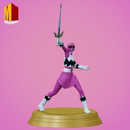 guardas perdido galáxia rosa guarda espada cosplay estatueta morpher capacete escultura arte esculturas 3D print model - Mito3D