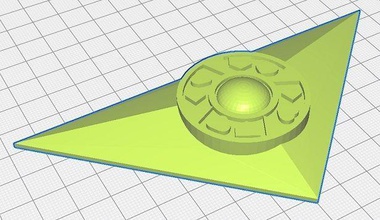 power rangers time force belt buckle hobby-diy cosplay prop hobby diy other 3d print model - Mito3D
