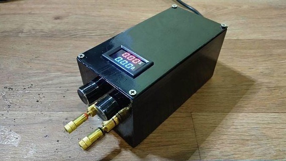 power supply case dc module hobby diy electronics 3d print model - Mito3D
