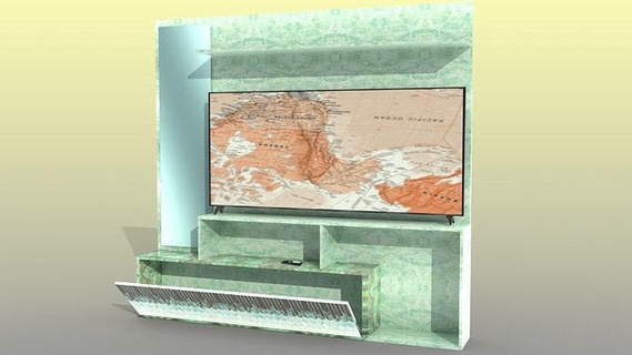 compañero Arte esculturas estante retro ilustración riqueza casa mueble 3d print model - Mito3D