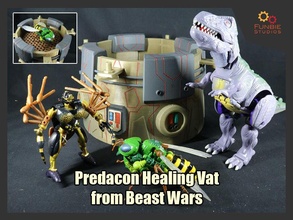 predacon healing vat transformers beast wars predacons games toys 3d print model - Mito3D