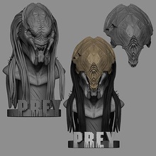 predator - prey high quality model tabletop 3dprint beast movie 3d highquality printable character statue figurines creature miniatures warrior fighter monster games toys 3d print model - Mito3D
