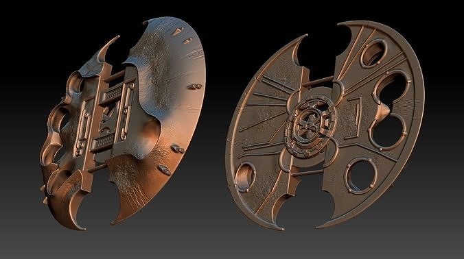 yırtıcı 2 Kent avcı disk bıçak ağzı önceden oyuncak kopya Av vahşi destek model zbrush Kostüm oyunu Sanat heykeller 3D print model - Mito3D