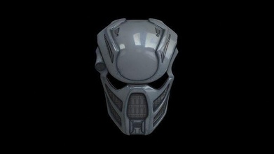raubtier cosplay maske bio helm rüstung außerirdischer charakter sci fi drucken 3dprinting schutzmaske 3d cgbadour kunst skulpturen virus mikrobiologie mikro 3d print model - Mito3D