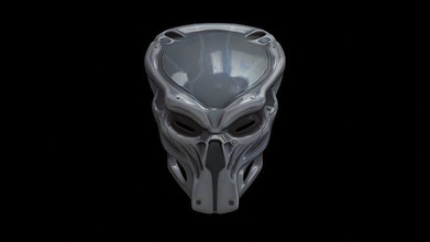 yırtıcı kostüm oyunu maske biyo kask zırh yabancı karakter bilim fi yazdır 3dprinting maskesi 3d cgbaddour sanat heykeller 3d print model - Mito3D
