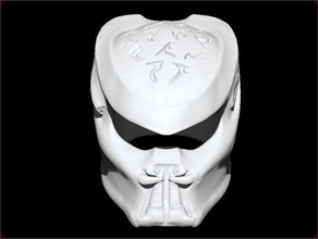 predator custom helmet highlight louver alien space airsoft cosplay 3dshophelmet games toys game accessories 3d print model - Mito3D