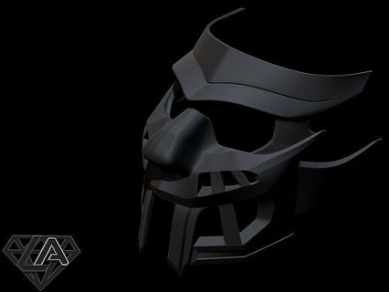 raubtier gladiator maske helm airsoft cosplay krieger ritter eindringling löwe dämon oni sci fi tier kreatur dinosaurier kunst design mode spiele spielzeuge spiel zubehör 3d print model - Mito3D