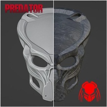 predatore immortale maschera alieno xenomorfo casco cosplay Giochi giocattoli 3d print model - Mito3D