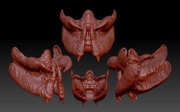 predatore ispirato mascherina covid covid19 pred yatuja scifi cosplay puntello maschera 3d 3dprint zbrush moda 3d print model - Mito3D