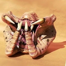 predator mask covers mouths depredador mouth cover manhole art movi cinema hobby diy 3d print model - Mito3D