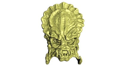 predador anel vapor punk jóias surpreendente impressão 3d imprimível alien vs predador escultura joalheria argolas 3d print model - Mito3D