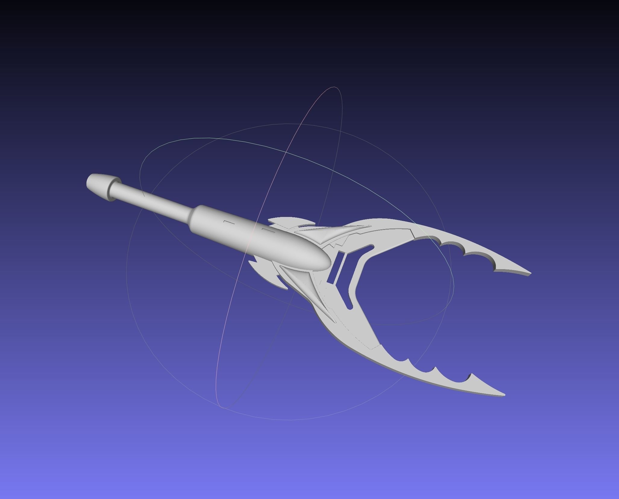 raubtier speerspitze harpune projektil 3d printable stütze 2 film waffe spielzeug cosplay sammlerstück spiele spielzeuge charakter sammelbar filme außerirdischer 3D print model - Mito3D