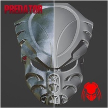 predatore ragno maschera alieno xenomorfo casco cosplay Giochi giocattoli 3d print model - Mito3D