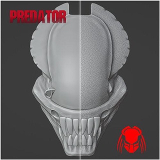 predator xenomorph mask helmet facehugger cosplay alien armor games toys 3d print model - Mito3D