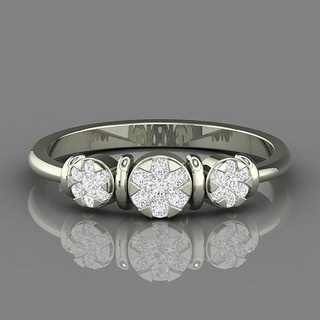pressione ambientazione squillare 24 signore anelli delicato stampabile platino diamante sterlina brillante gioielleria nozze Fidanzamento oro prezioso gemma lusso sposo 3d print model - Mito3D