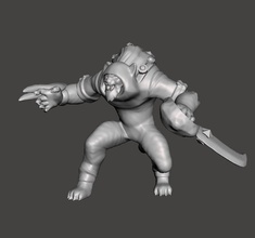 güzel yavru kedi rengar 3d model lig of efsaneler vahşi yarık lol oyunlar oyuncaklar 3d print model - Mito3D