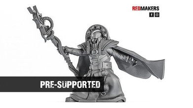 prime psychic - imperial force witcher witch character infantry psyker tabletop board games miniature fantasy wh40k imperium guard grimdark astramilitarum wargame cyberpunk dnd toys 3d print model - Mito3D