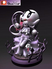 prenses yuh heykel şekil 3dprint 3dmodel mario hayalet oyun karakter nintendo video sanat heykeller 3d print model - Mito3D