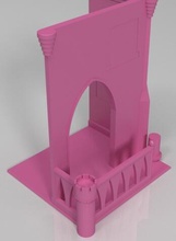 Prenses Kalesi hobi-diy kale stl hediye pembe hobi diy diğer 3d print model - Mito3D