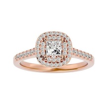 principessa alone solitario nozze fidanzamento squillare 360 visualizza gioielleria gruppo musicale womenring oro diamante anelli donne stampabile 3d print model - Mito3D