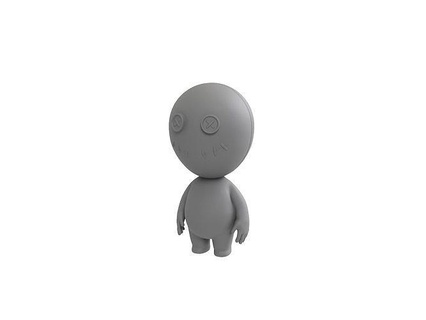 print008 vodoo oyuncak bebek vudu maskot karakter ayakta durmak büyü kukla karikatür şekil vermek Sanat dekorasyon tasarım stl oyun Yazdır masaüstü heykeller 3d print model - Mito3D