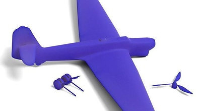 print 3d tupolev ant-25 ant 25 plane airplane aircraft soviet russia 1933 record famous historical vintage wing whells propeller historic retro flight air technology hobby diy 3d print model - Mito3D