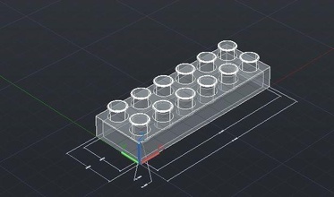 impresión bloquear 2 by 6 legos nanobloques bloques diamantes minifig microestructura miniestructura juguetes juegos ladrillos 3d print model - Mito3D