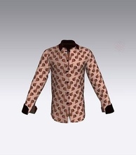 print man shrt fashion casual wear style trendy design 3d print model - Mito3D