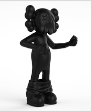 impresión modelos kaws imprimible printkaws kawsfor3dprint Listo listo imprimir negro blackkaws juguetes cifras rap pie estatua juegos 3d print model - Mito3D