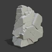 Stampa roccia stampa rocce calcolo sculp Giochi giocattoli 3d print model - Mito3D