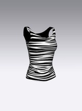 impressão mulher curto moda vestem roupas glamour elegante 3d print model - Mito3D